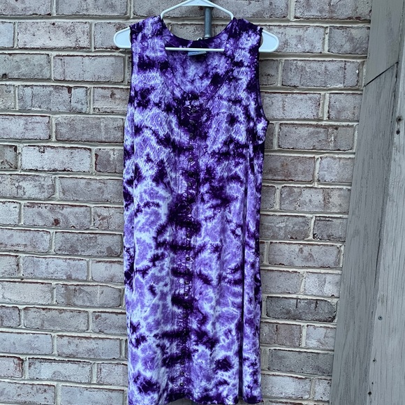 Dresses & Skirts - Tye dye dress one size